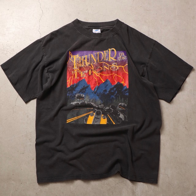 1990s  Thunder in the TETONS  Tee  L　R280