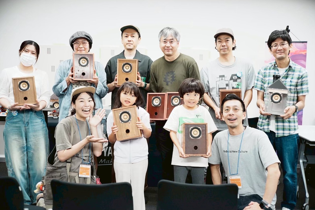 2025/11/22(土) ヤマハとつくる!古材のスピーカーワークショップ