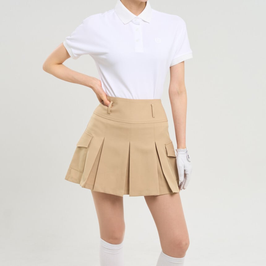 ハイウエストサイドポケットプリーツスカート | Festa Golf