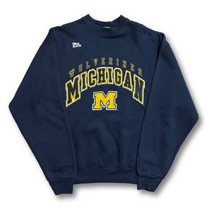 University of Michigan Printed Sweatshirt. PROPLAYER