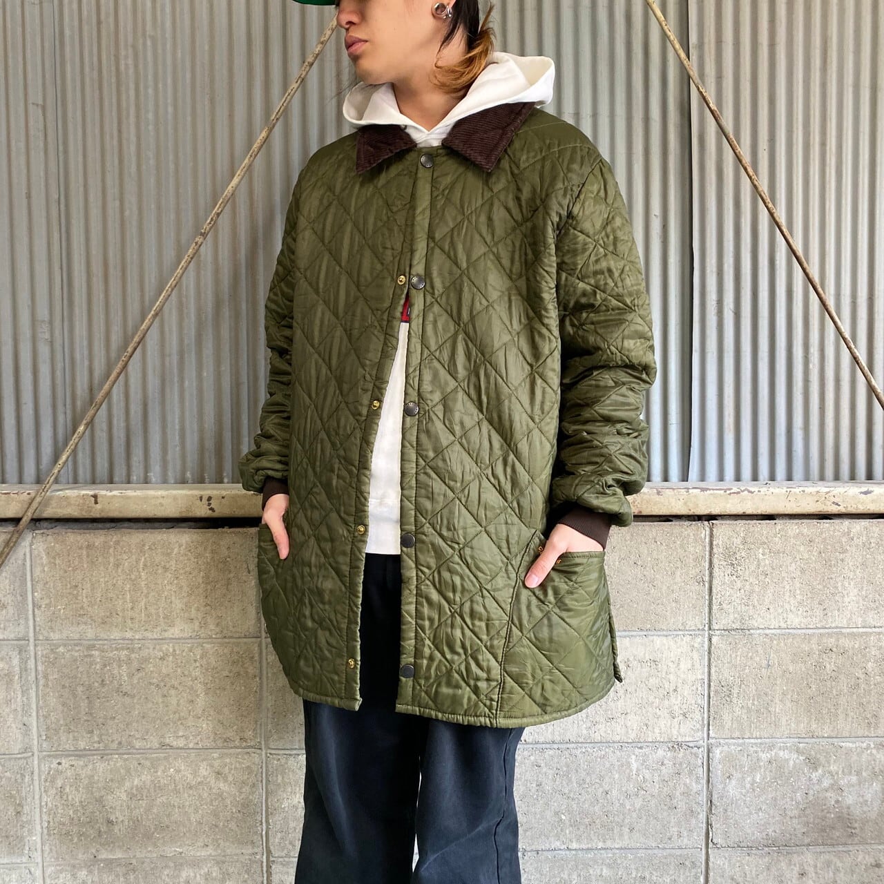 Barbour バブアー キルティングジャケット メンズ-