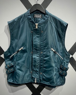 【X VINTAGE】 Various Gimmick Vintage Loose Nylon Vest