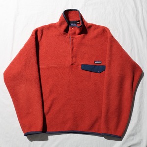 M 93年 雪無し 旧肉厚個体 レッド Synchilla Snap-T Patagonia シンチラ スナップT パタゴニア