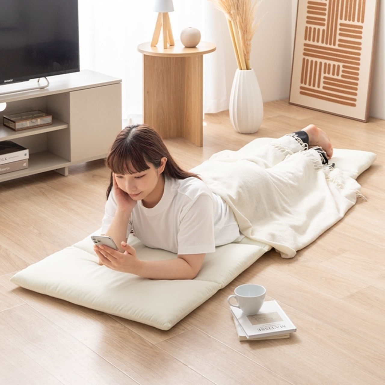 sarasara リバーシブルごろ寝マット Neochill 60cmx180cm