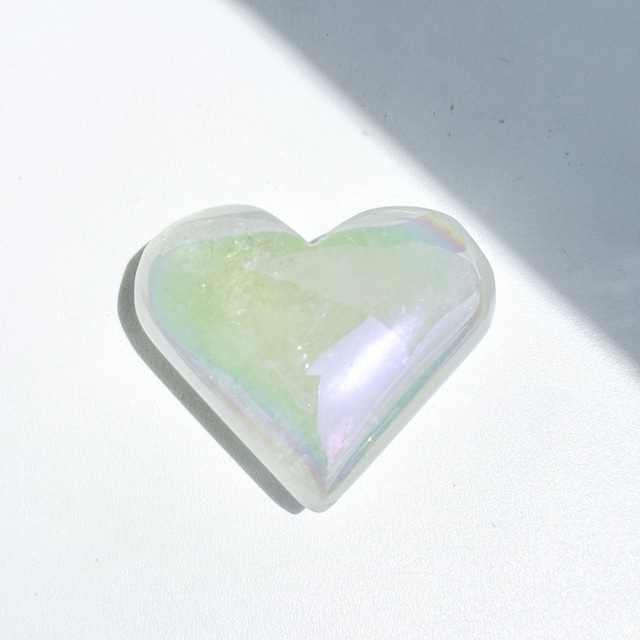 エンジェルオーラクォーツ ハート61♡ Angel Aura Quartz ♡天然石・鉱石・パワーストーン・インテリア