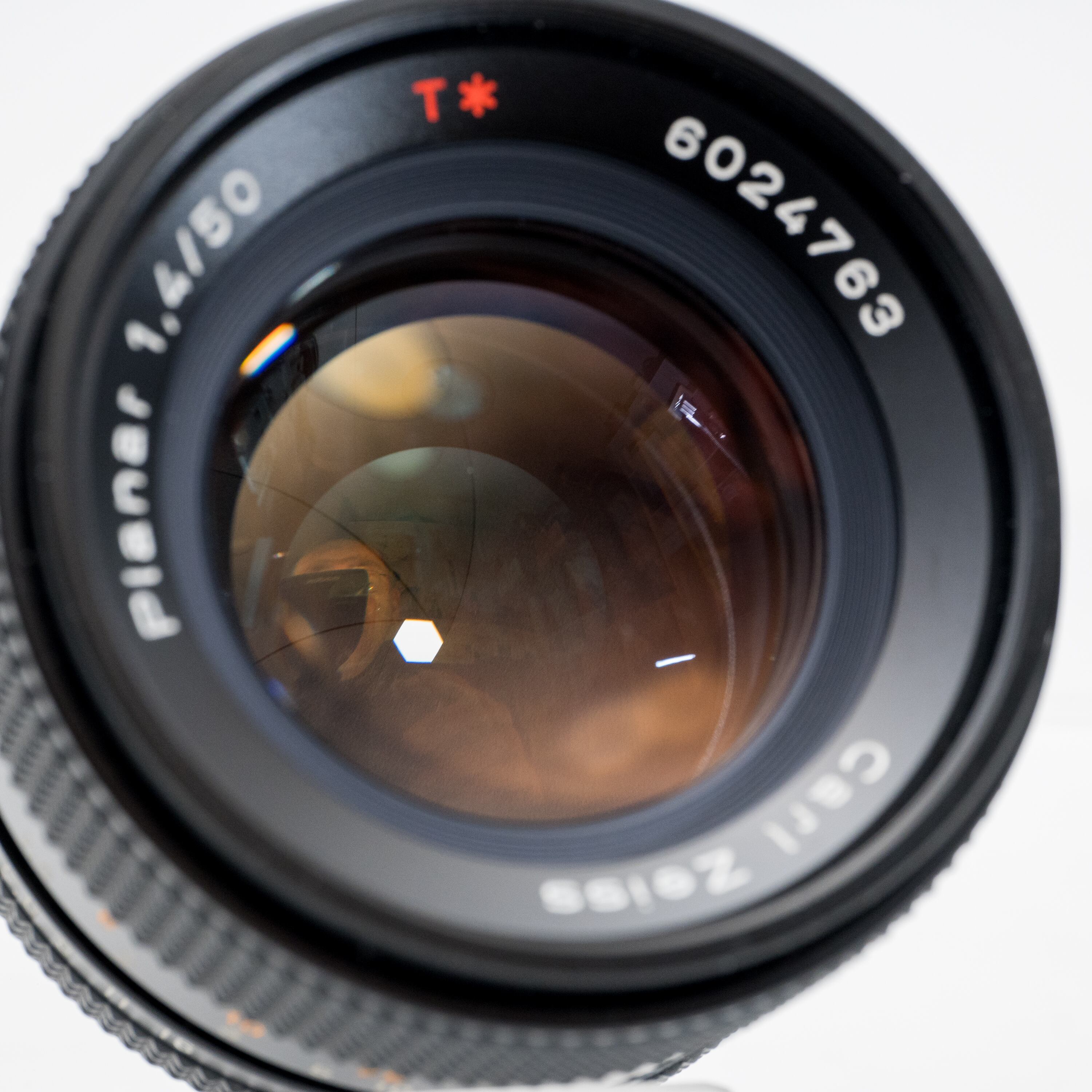 CONTAX Carl Zeiss Planar T* 50mm F1.4 （Y/Cマウント）【美品