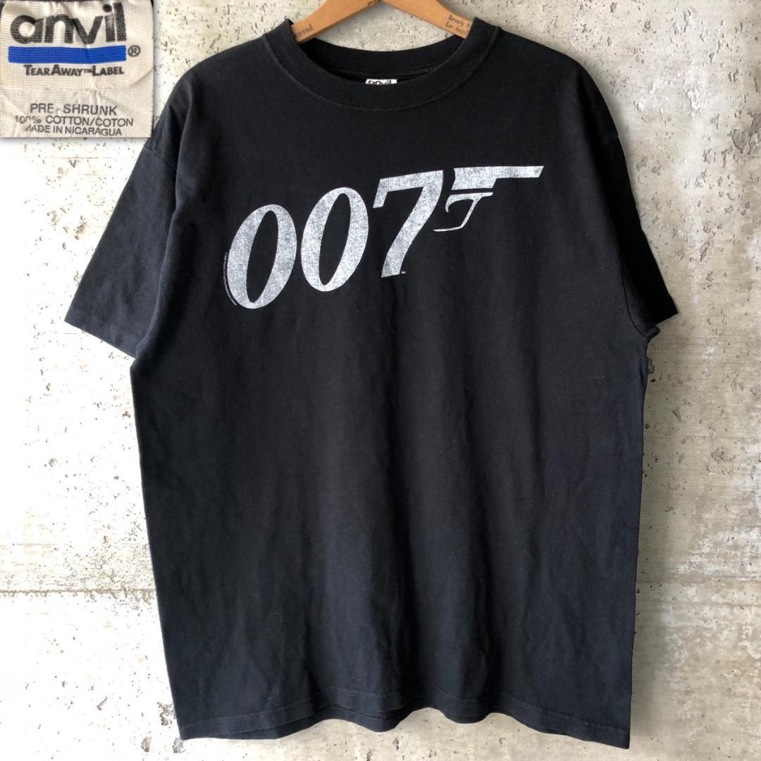 XZ428 00s Tシャツ 映画 ムービー 007 スパイ ヴィンテージ