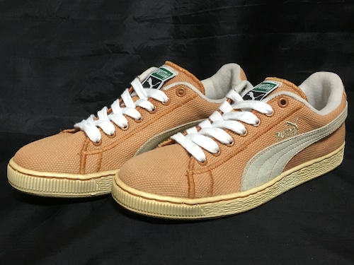 PUMA（プーマ） メッシュ 7 25cm オレンジ/グレー 90s❻