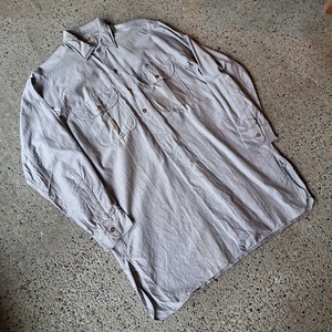 50's スイス製 グランパシャツ used [211010]