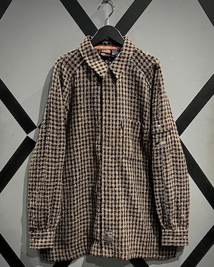 【X VINTAGE】90's “LUGZ” Vintage Loose Zip Up Shirt Jacket
