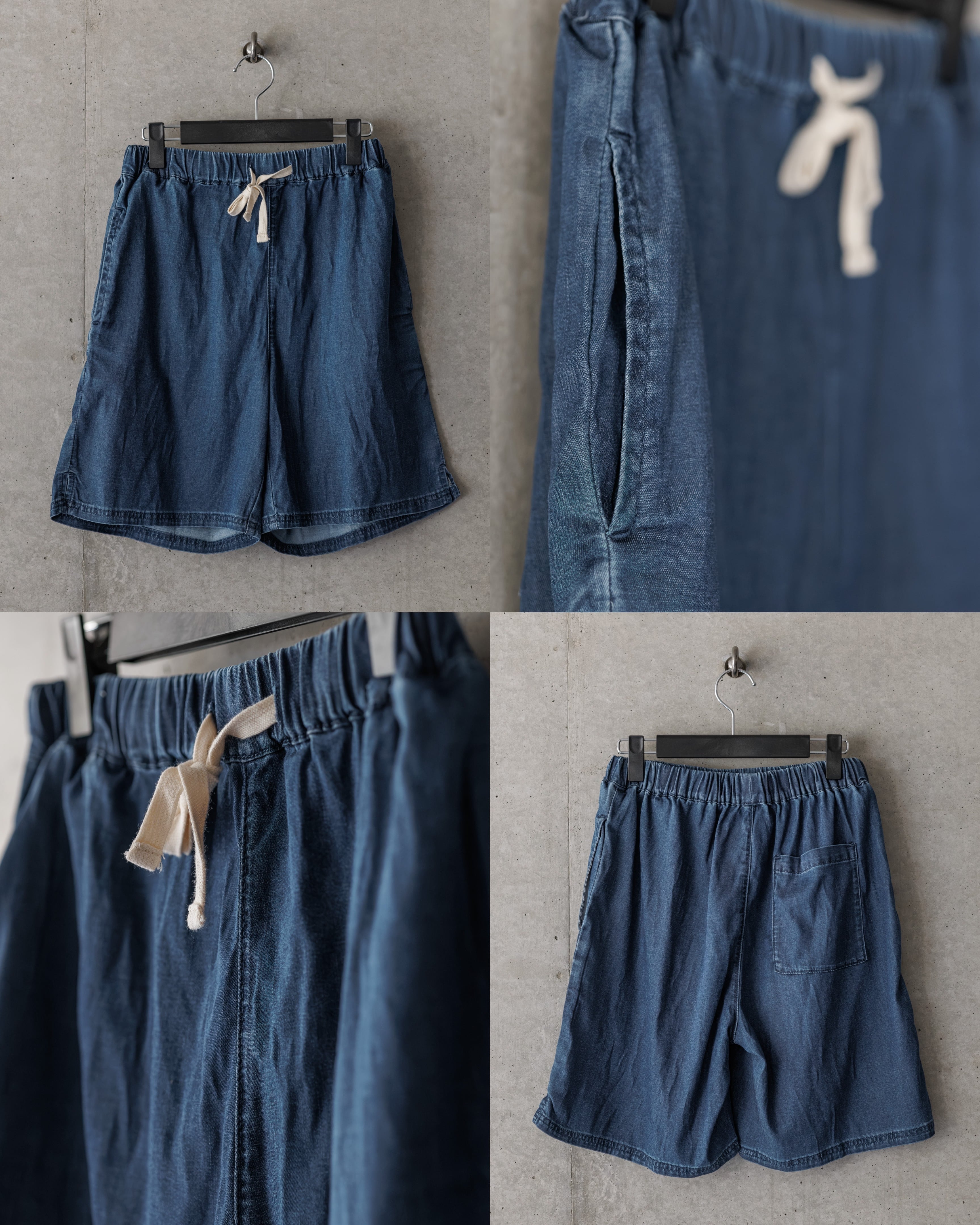 Chambray short Pants［2614amy-6］ショートパンツ | AMUY TRYSBAY