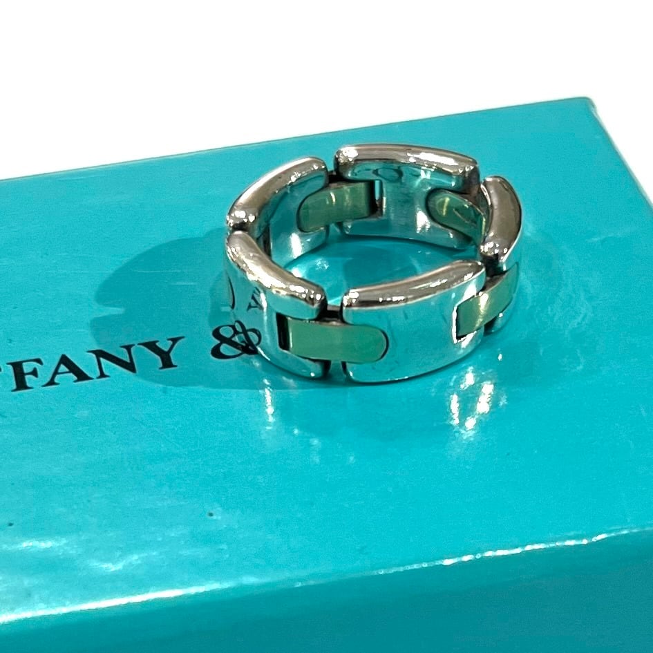 TIFFANY & Co.】【11号】2911 ティファニー Hリンク コンビリング