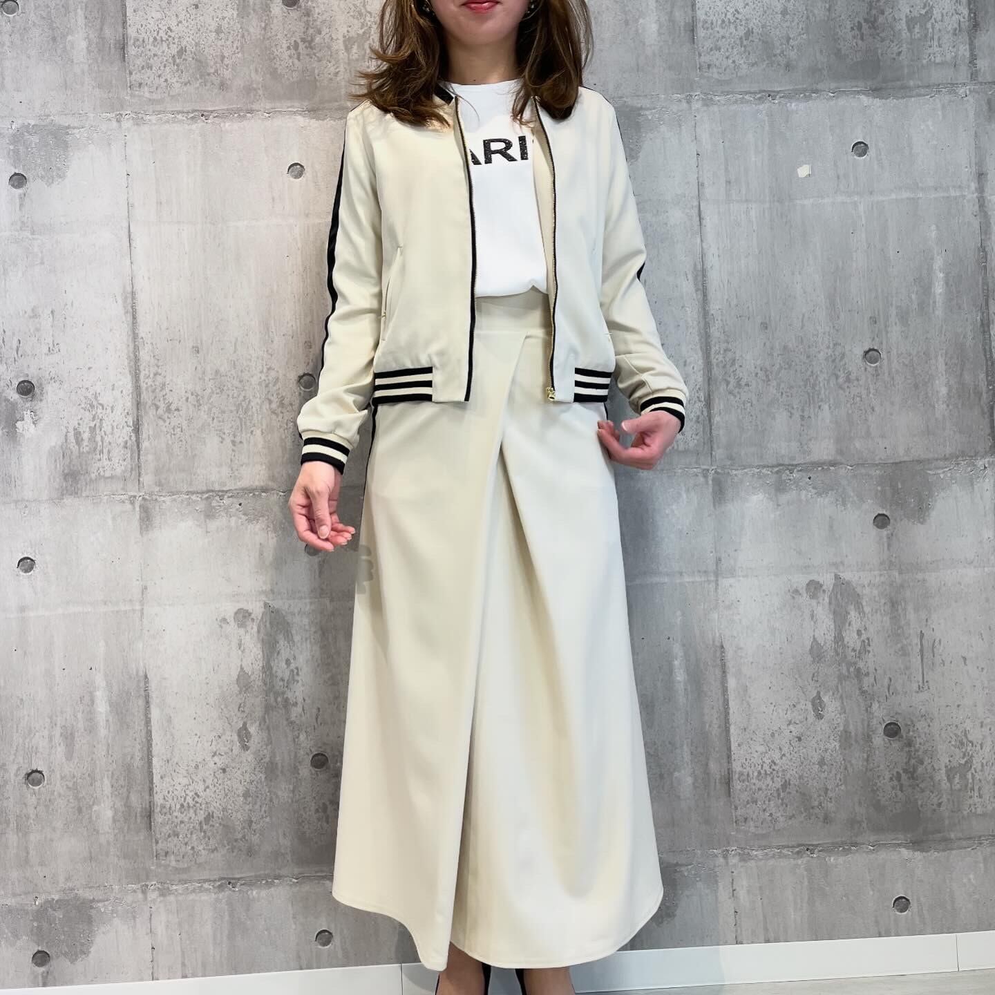 ミカーレミカーレ micallemicalle MICALLEMICALLE ノーカラーLINE入り  