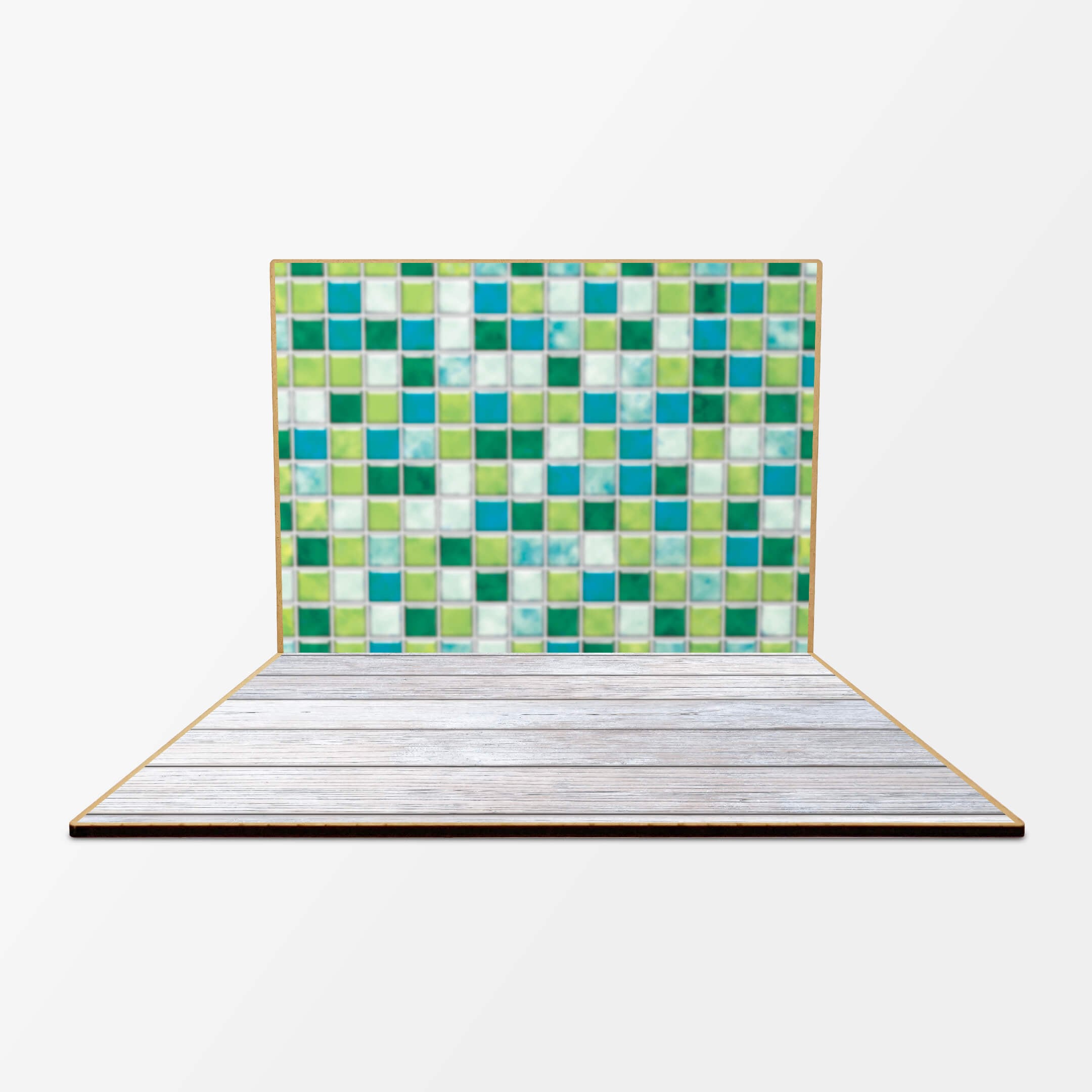 モザイクタイルカフェ(グリーン) | テーブルフォトブース直営店