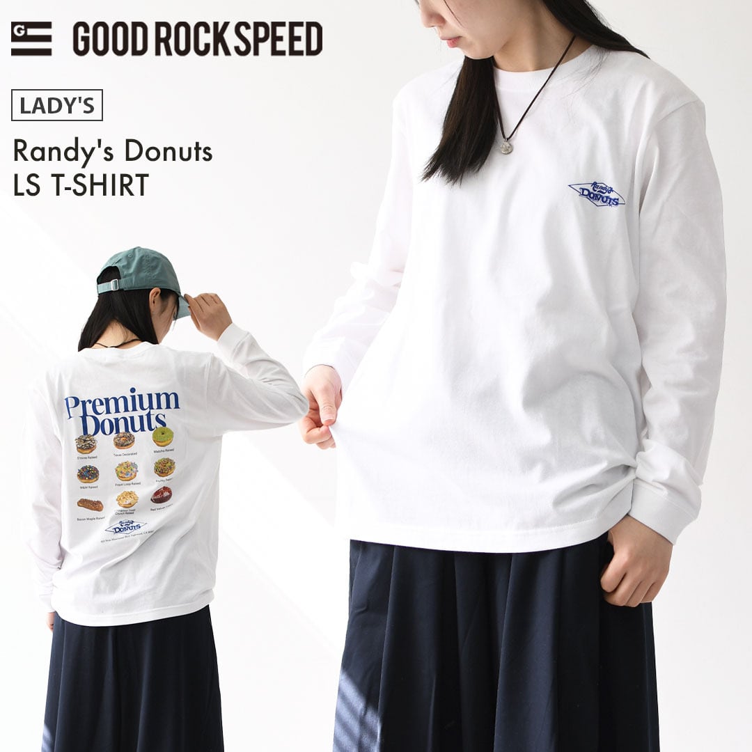 GOOD ROCK SPEED [グッドロックスピード] Randy's Donuts LS T-SHIRT