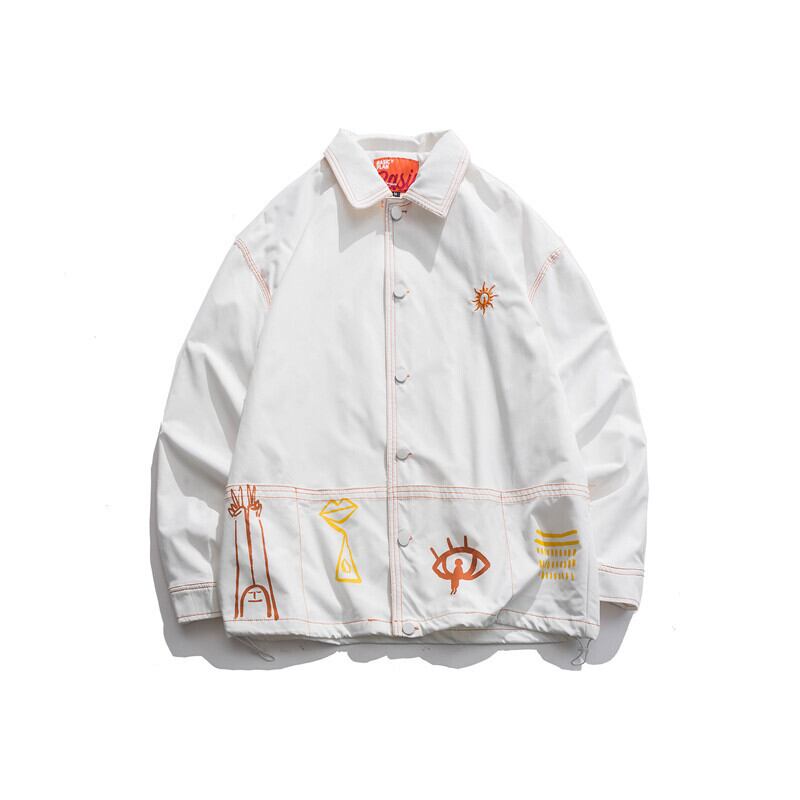 【新作】【送料無料】 Road Vintage Winter Men's All-match Pure Color Single-breasted Fall Lapel Straight Hem Side Slit Pocket Jacket-Alibaba ウィンター 冬物 ピュア ビンテージ hip6-161148220506774