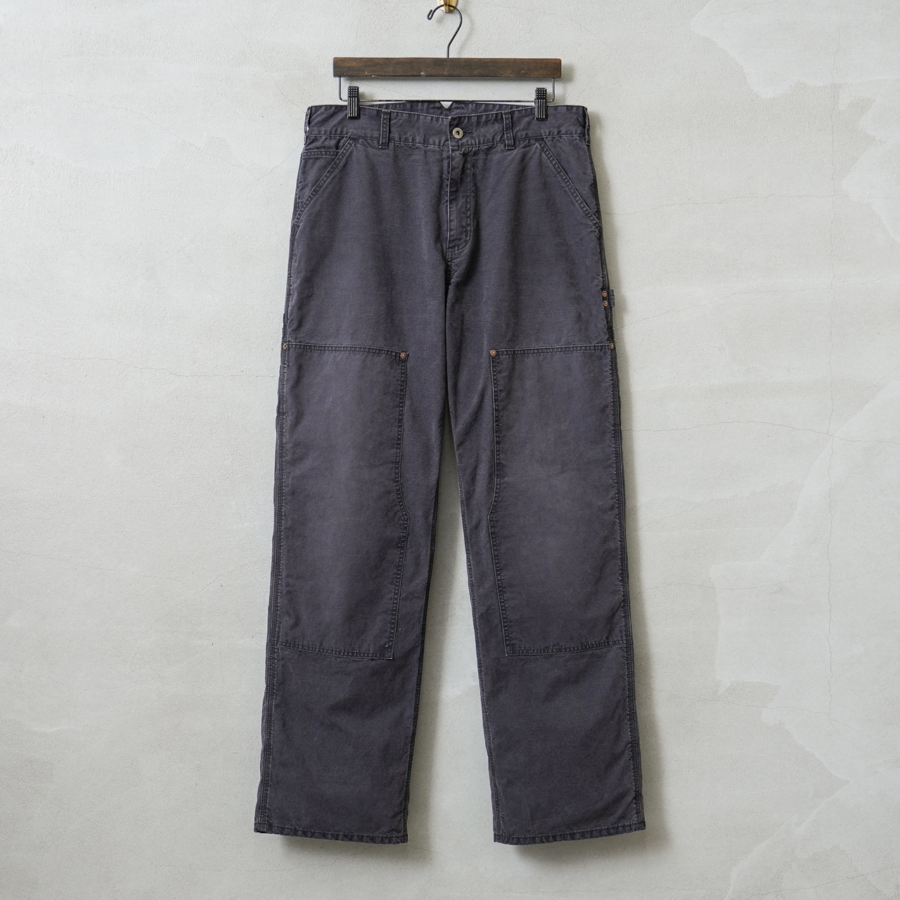 Back Cinch Strap Double Knee Painter Pants