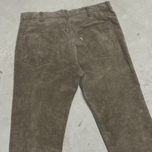 1980s LEVI'S 519-1529 BEIGE CORDS PANT