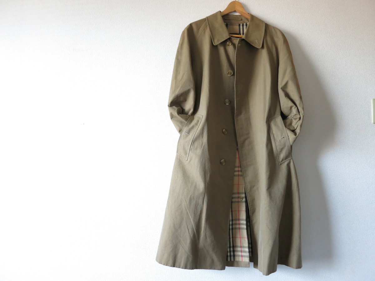 着丈133 Burberry トレンチコート 極まる ステンカラーコート ノバチェック