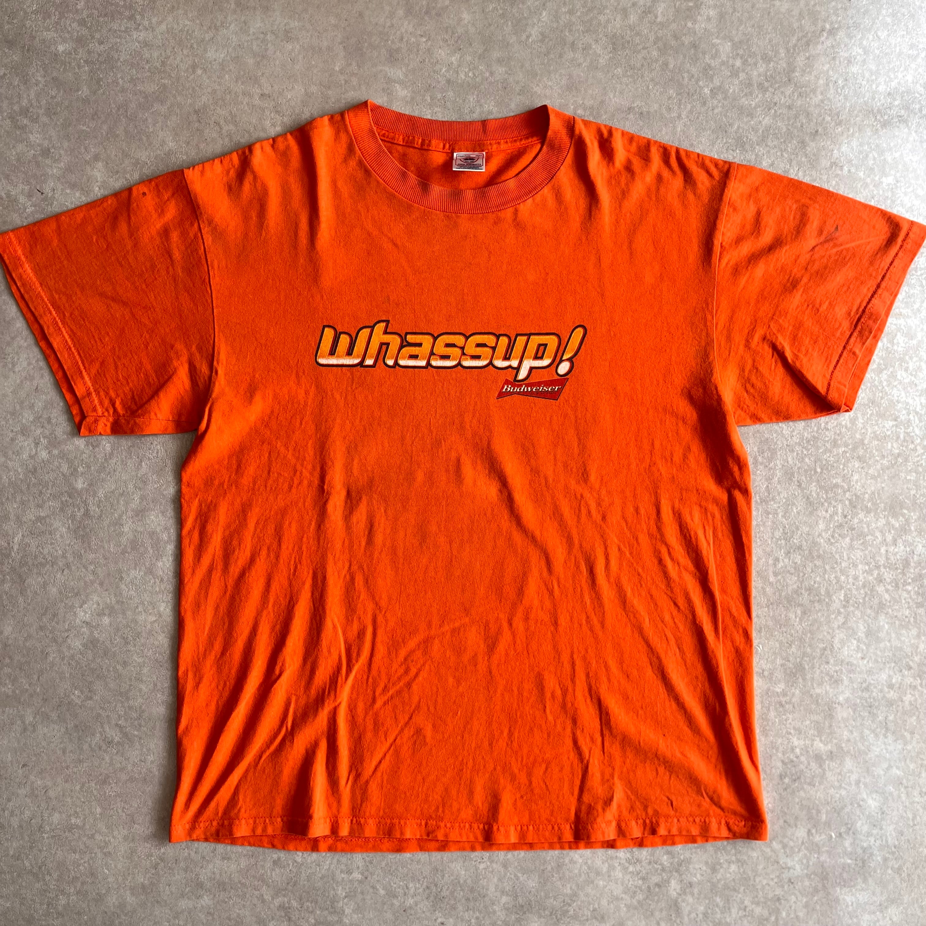 2000s Budweiser "Whassup!" Tee L H472