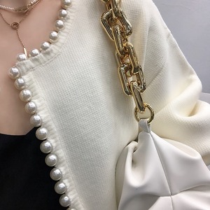 pearl knit cardigan（2color）<tk501>