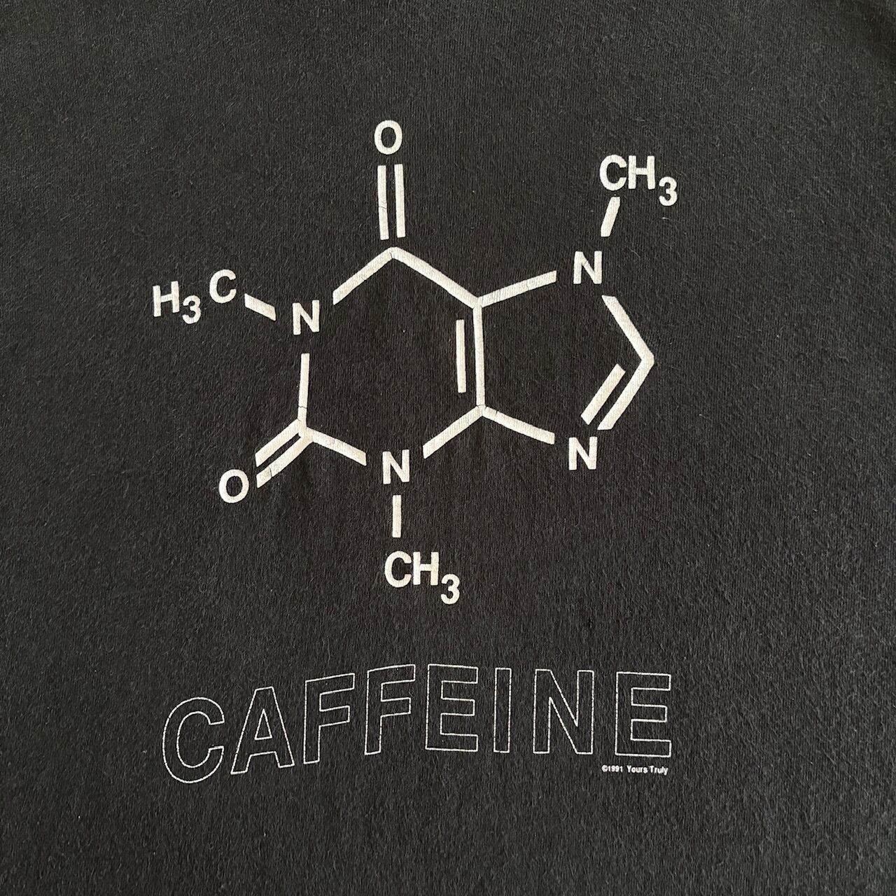 90s USA製 CAFERNE 元素記号 Tシャツ | DIZ