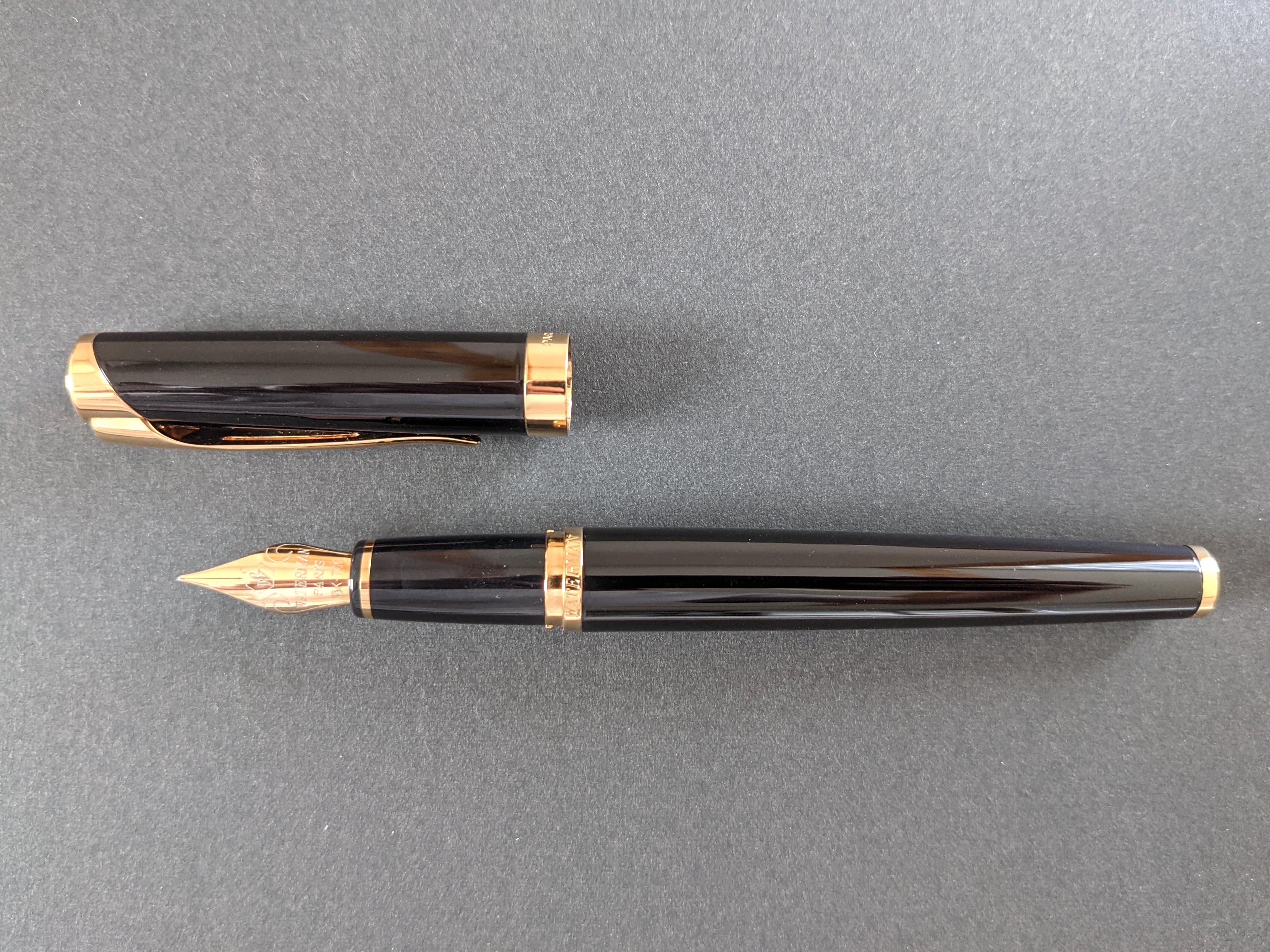 ウォーターマン 万年筆 レタロン ペン先18k-750 ネーム有り Amazon.co.jp: ウォーターマン 万年筆 レタロン ペン先18k-750