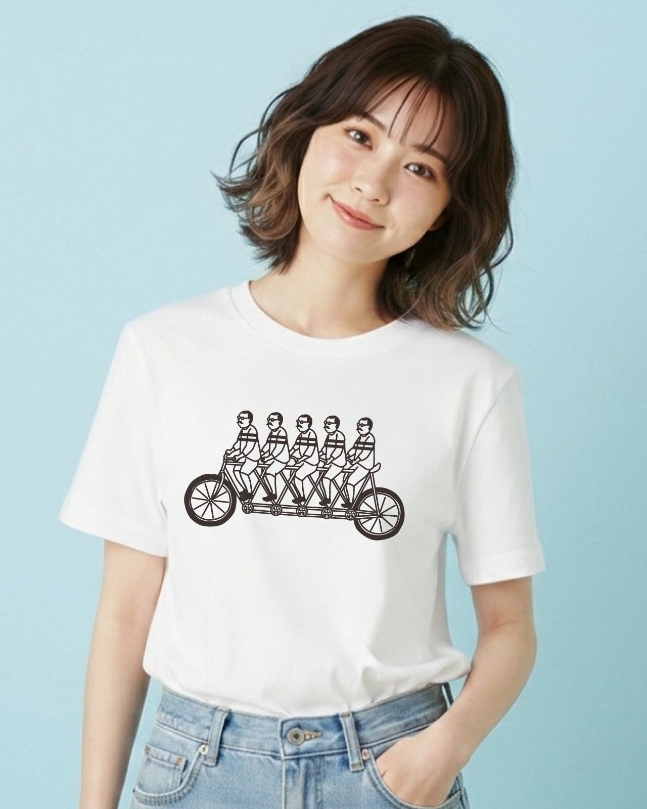 自転車おじさん】ユニセックスTシャツ☆マジックマインド | マジック