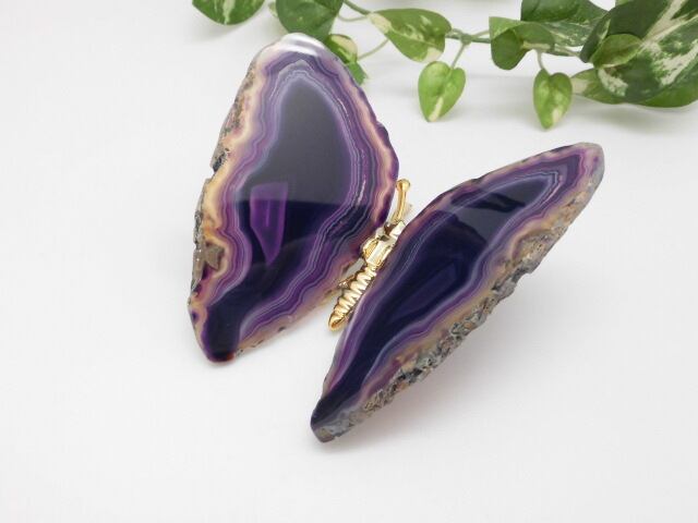 【瑪瑙】　ゴージャス蝶々　no.1