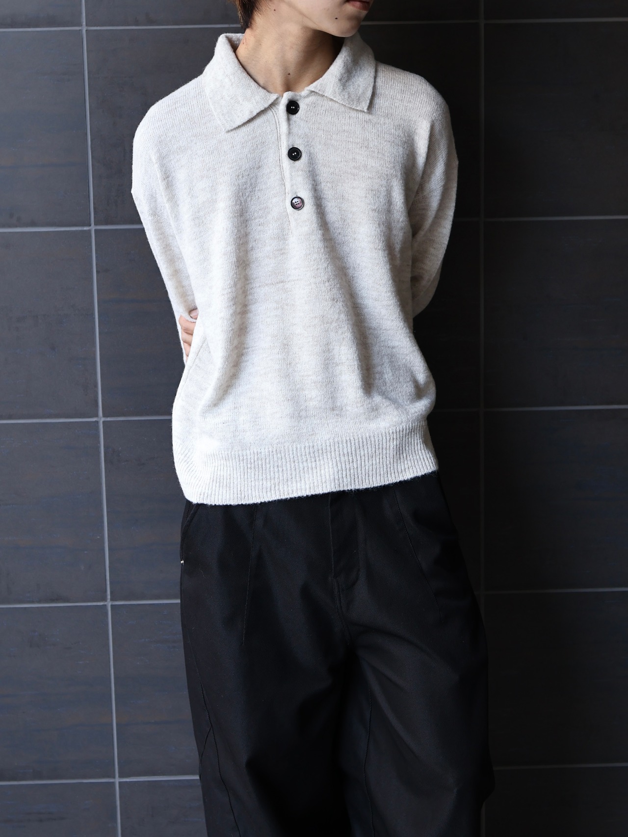 【26aw/ROLDSKOV】rambo polo white