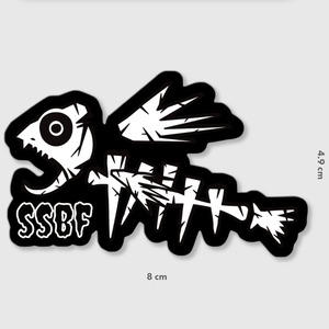 BASSBONE STICKER 1pc