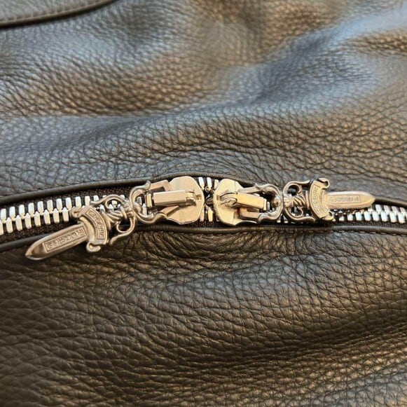 CHROME HEARTS クロムハーツ BONZO BAG フレアニー レザー バック