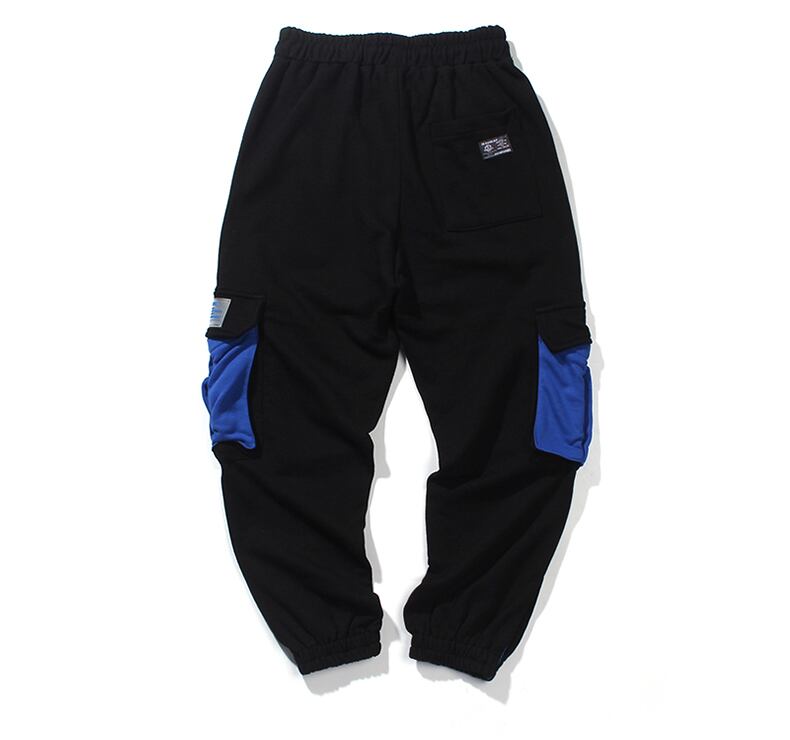 全2色 カーゴパンツ マルチポケット カジュアル ストリート