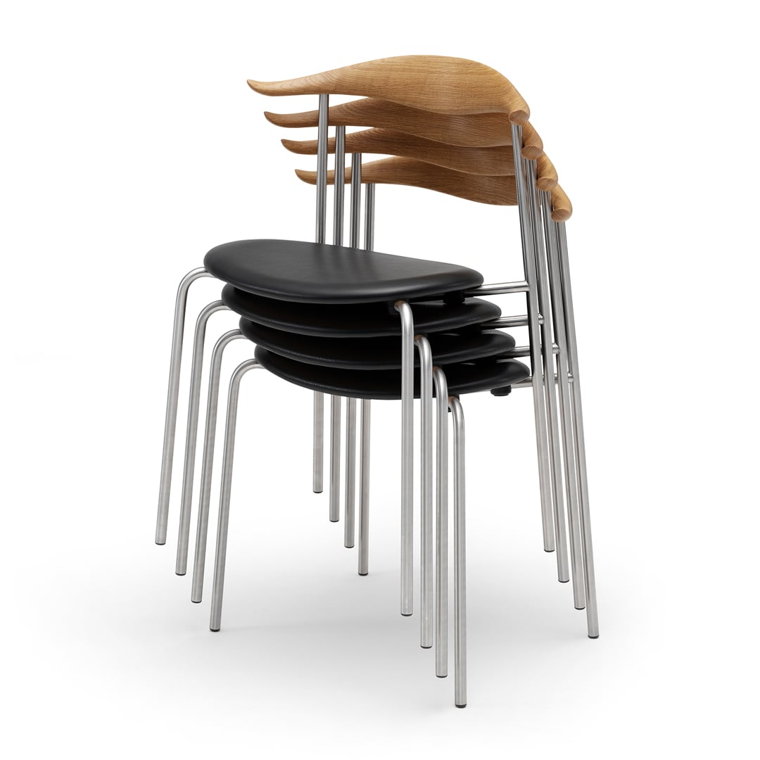 CH88P オーク（オイル仕上）ステンレス脚 THOR307［カールハンセン