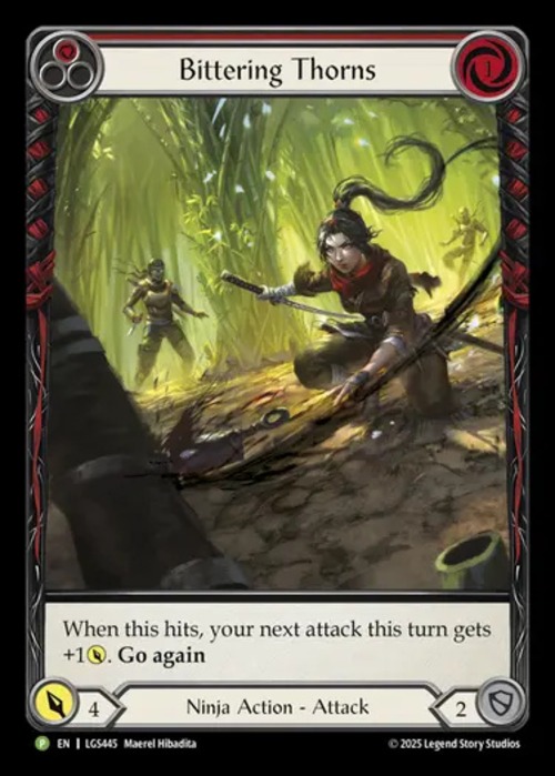 LGS445【EN】『RF』【Ninja】Bittering Thorns 画像