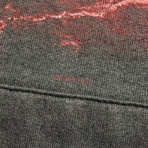 vintage 2003’s HARLEY-DAVIDSON faded black sweat parka