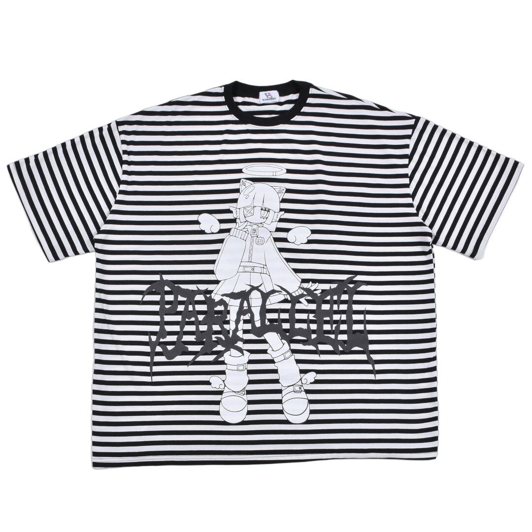 ボーダーGIRL BIG Tシャツ | VOLCAN&APHRODITE