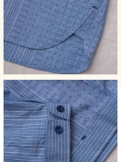 Rivage Jacquard Roll-Up Shirt F0777