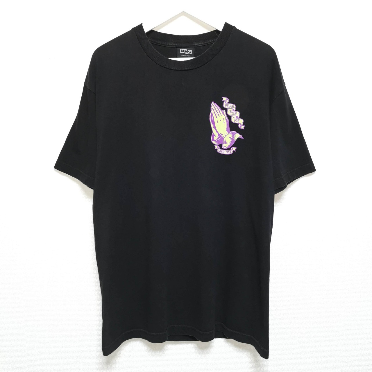 送料無料 L 00s JASON JESSEE Tシャツ SANTA CRUZ マリア 黒 | neggycmart