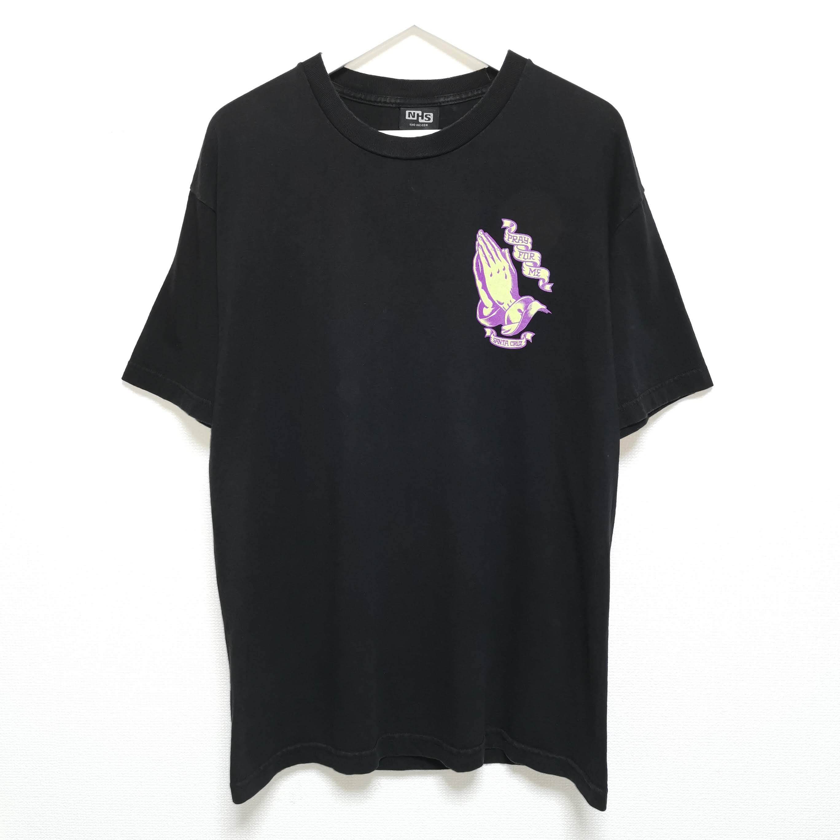 送料無料 L 00s JASON JESSEE Tシャツ SANTA CRUZ マリア 黒 | neggycmart