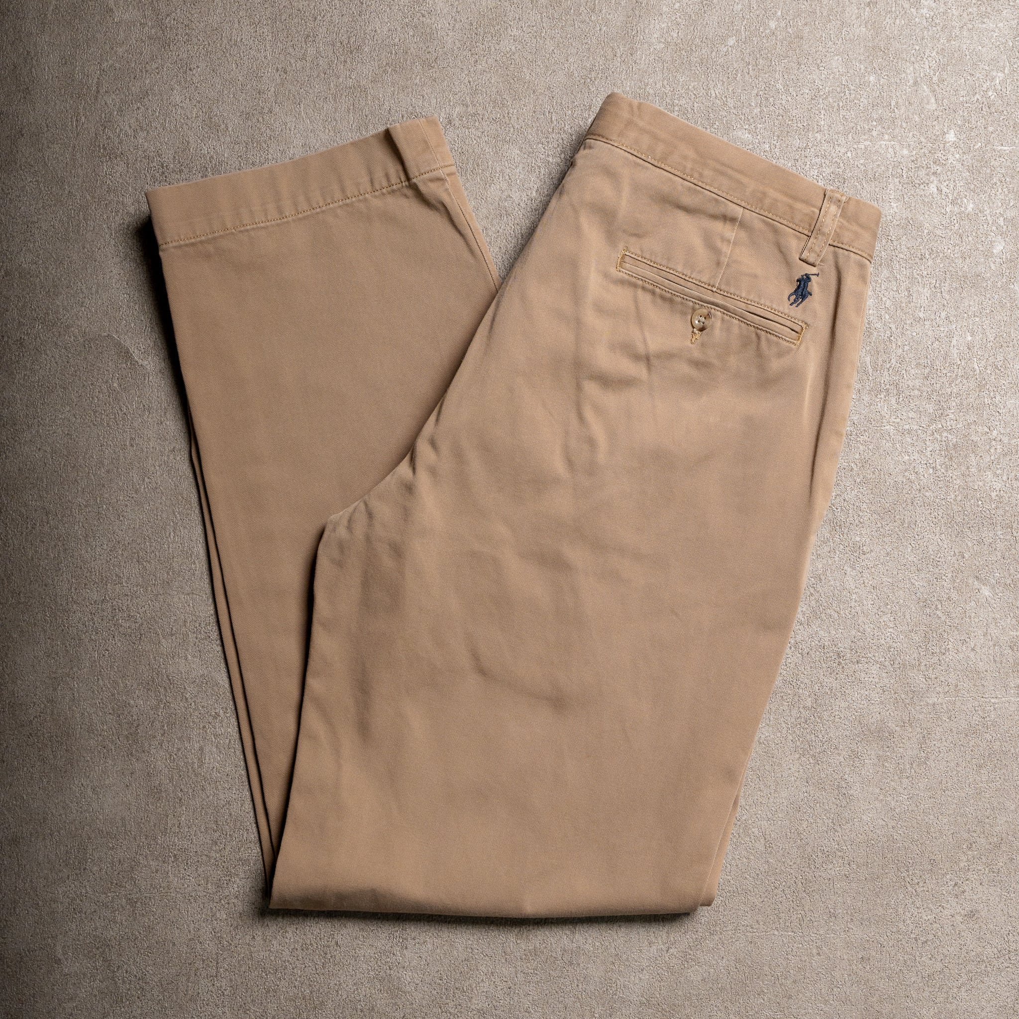 【W33】POLO by Ralph Lauren POLO CHINO "PRESTON PANT" ポロチノ ラルフローレン ユーズド プレストン No.132
