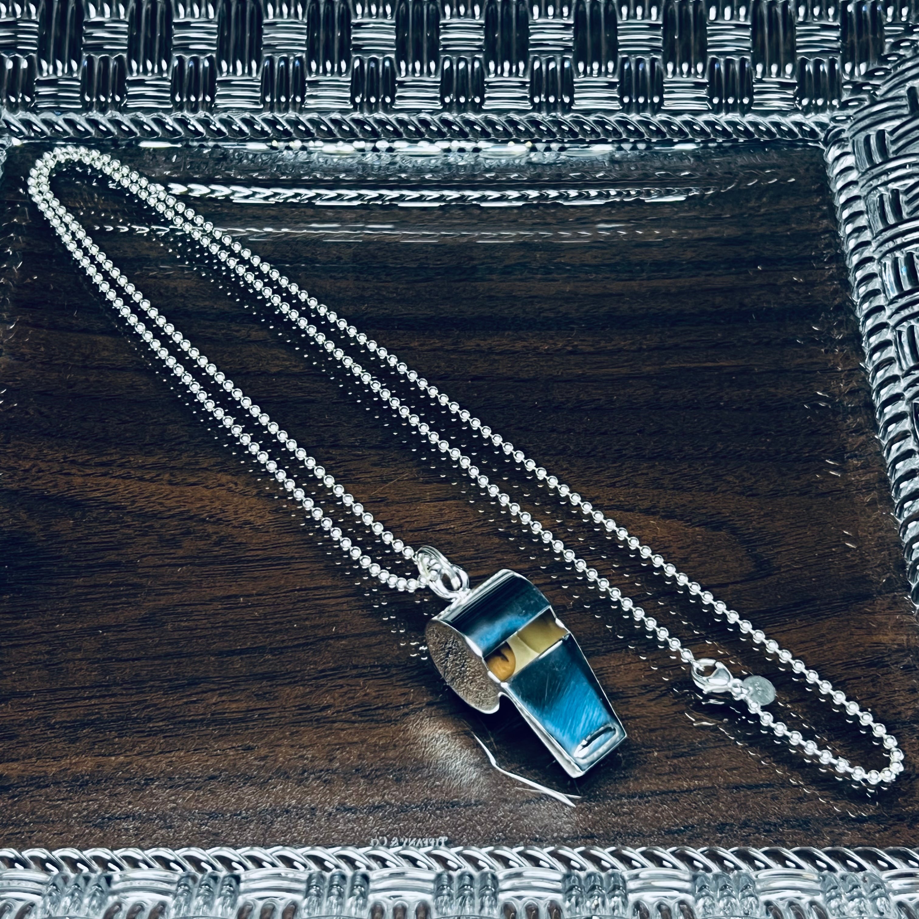 VINTAGE TIFFANY  CO. Whistle Pendant Long Necklace ヴィンテージ ティファニー ホイッスル  ペンダント ロング ネックレス THE OLDER VINTAGE