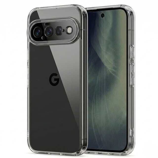 FINON for Google Pixel 11 用 ケース カバー スマホケース クリア クリアケース ハイブリッドケース 耐衝撃 シンプル FIN-CL (クリア)