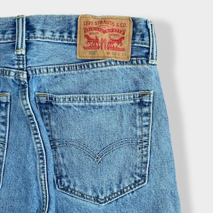 【LEVI'S】505 デニム ジーンズ ジーパン リーバイス レソト製 W31 L34 US古着