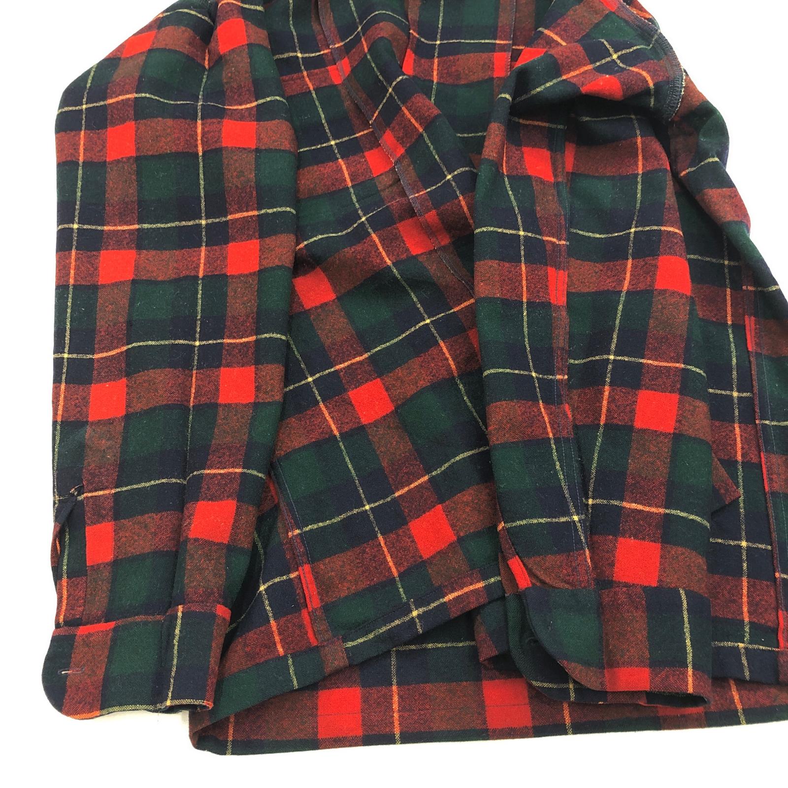 PENDLETON |ペンドルトン 70年代 USA製 タータンチェック柄 オープン