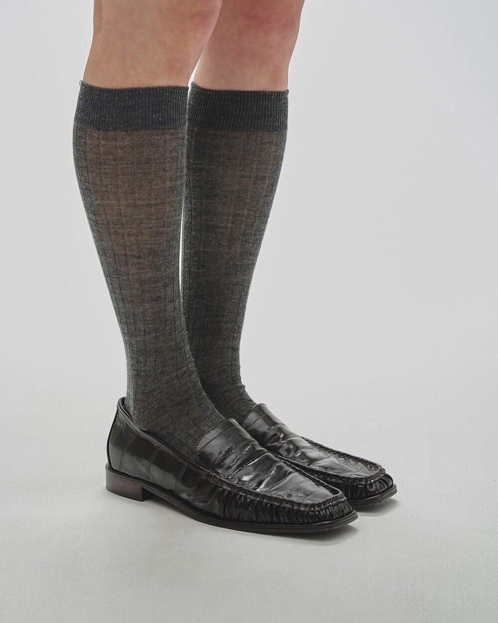 TODAYFUL】Squaretoe Gather Loafers | LASHIC