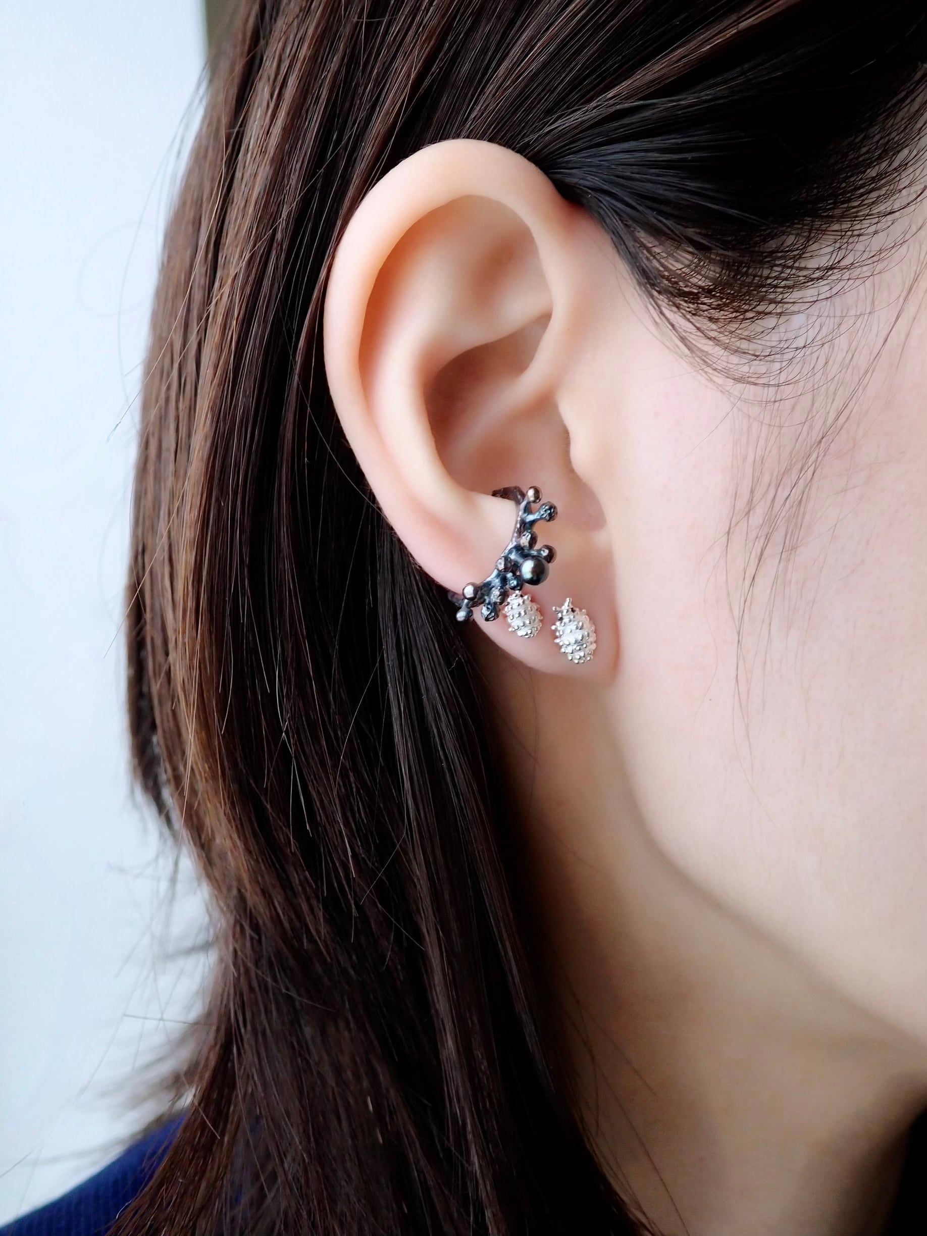 イボトビピアス | sizleシズル--micro forest jewelry--