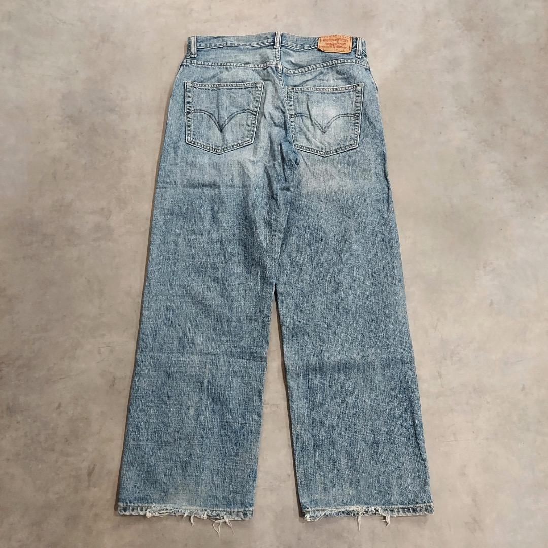 リーバイス569 Levis W34 ブルーデニム 青 00s 古着 18389 | fuufu