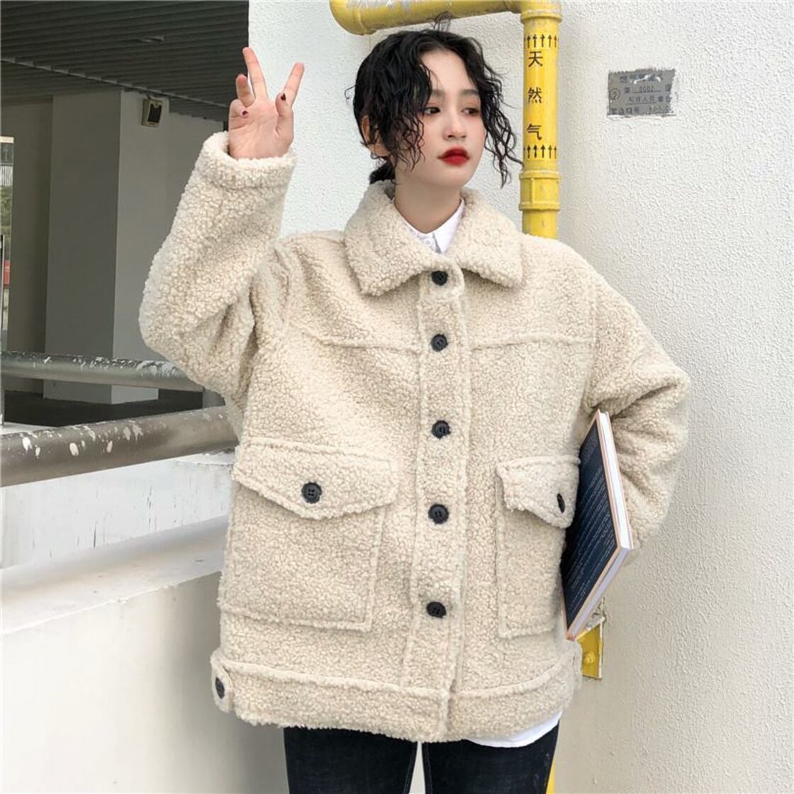 ボアブルゾン ボアアウター レディース ボアコート 大きいサイズ 