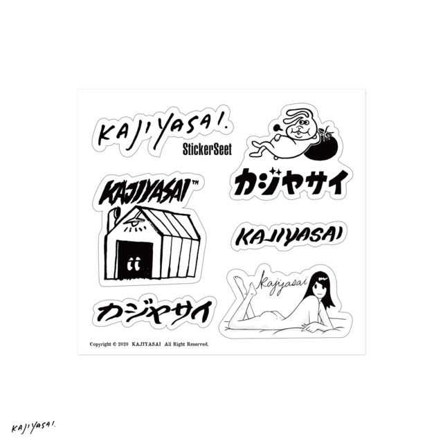 KAJIYASAI #26 StickerSeet1